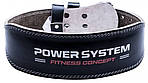 Пояс для важкої атлетики Power System PS-3100 Power шкіряний Black XXL, фото 2