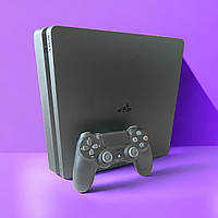 Игровая приставка, стационарная игровая консоль Playstation 4 Slim 1 TB, 1 джойстик Гарантия