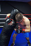 Рукавиці для MMA PowerPlay 3058 Чорно-Червоні M, фото 6