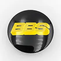 Ковпачки (заглушки) на литі диски BBS 65 мм Чорні (3B7601171), фото 4