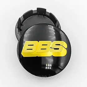 Ковпачки (заглушки) на литі диски BBS 65 мм Чорні (3B7601171)