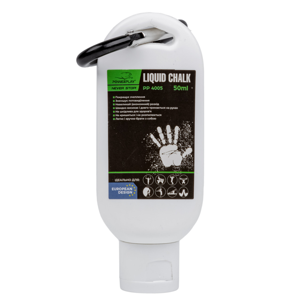 Магнезія спортивна рідка PowerPlay PP_4005 Liquid Chalk 50 мл., фото 1