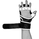 Рукавиці для Karate PowerPlay 3092KRT Чорні-Білі XL, фото 4