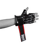 Рукавиці шингарди PowerPlay 3094 Чорні L, фото 3