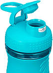 Шейкер спортивний (пляшка) BlenderBottle SportMixer Flip 20oz/590ml Teal, фото 7