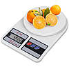 Кухонні ваги до 10 кг, SF-400, на батарейках / Настільні електронні ваги з дисплеєм