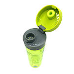 Пляшка для води CASNO 600 мл KXN-1145 Зелена + пластиковий вінчик, фото 8
