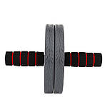 Колесо для преса Power System PS-4042 Dual-Core Ab Wheel Grey/Black, фото 2