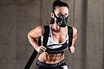 Маска для тренування дихання Phantom Training Mask Black L, фото 8