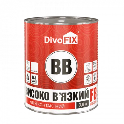 Клей Контактний, Високо В'який ,морозостійкий - 0,8 л (1914704116)