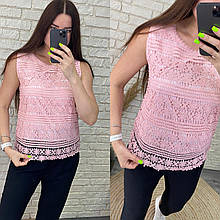 Стильна жіноча блуза, тканина "Кружево" 44, 46, 48, 50 розмір 44 50