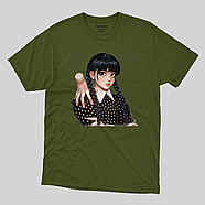 Футболка дитяча з прикольним принтом «Венсдей і рука», фото 3