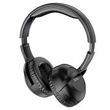 Бездротові Bluetooth-навушники з активним шумопоглинанням Hoco W37 Чорні, фото 3