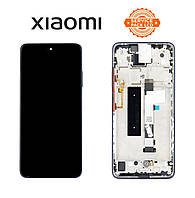 Дисплей Xiaomi Mi 10T Lite 5G Grey (5600040J1700) сервисный оригинал в сборе с рамкой