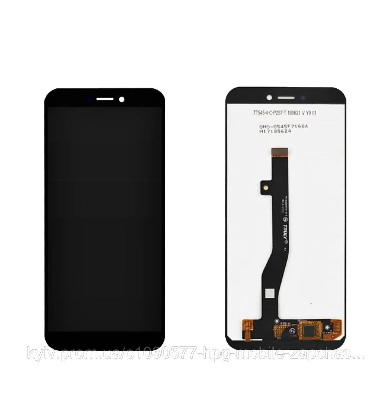 Дисплей Oukitel WP5 / WP5 Pro, Sigma X-treme (PQ38) модуль в зборі, чорний, оригінал, фото 1