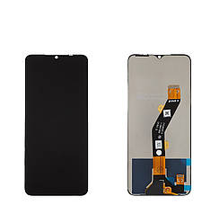 Дисплей Tecno Spark Go 2023 (BF7) модуль в зборі, чорний, оригінал