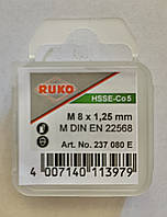 Плашка М8х1,25 6g DIN22568 HSSE-Co5 RUKO