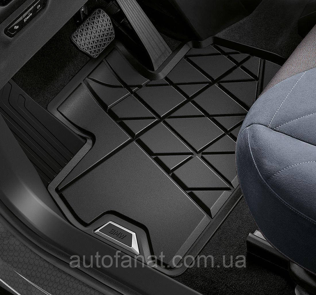 Килимки BMW BMW iX (i20), передні в салон оригінальні гумові (51475A20D31)
