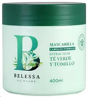 Маска для всех типов волос Belessa Зеленый чай 400мл