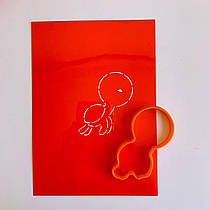 3D-формочки-вирубки для пряників "Черепаха"