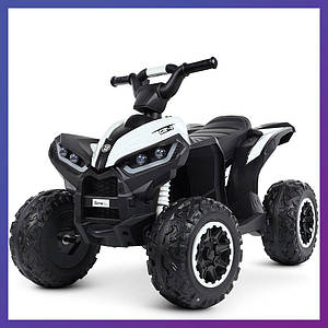 Дитячий електро квадроцикл на акумуляторі з пультом керування Bambi Racer M 4959 для дітей 3-8 років білий