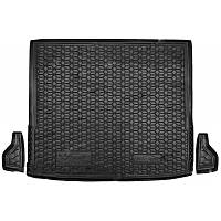 Автомобильный коврик в багажник Avto-Gumm Ford FOCUS UN верх пол 19- черный Форд Фокус 3