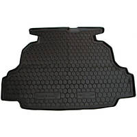 Автомобильный коврик в багажник Avto-Gumm Geely Emgrand EC7 SD 09-18 черный Джили Эмгранд ЕC7 3