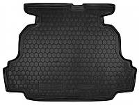 Автомобильный коврик в багажник Avto-Gumm Geely Emgrand EC7 SD 09-18 черный Джили Эмгранд ЕC7 3