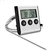 Цифровий кухонний термометр з таймером та виносним щупом TP700
