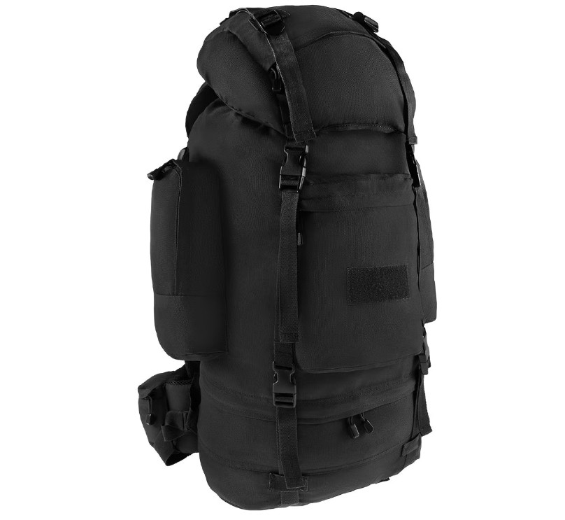 Рюкзак каркасний тактичний Mil-Tec Ranger 75 л black 14030002, фото 1