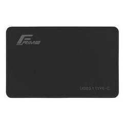 Внешний карман Frime SATA HDD/SSD 2.5", TYPE C(USB3.1), Plastic, Black (FHE10.25U31)