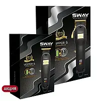 Комбо-набір для стрижки машинка і тример Sway Dipper S BGE, Vester S BGE (115 KIT7), фото 10