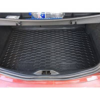 Автомобильный коврик в багажник Avto-Gumm Renault Megane 2 HB 02-09 черный Рено Меган 3