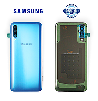 Задняя панель корпуса (крышка аккумулятора) Samsung A505 Blue A50 2019 (GH82-19398C) сервисный оригинал