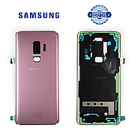 Задняя панель корпуса (крышка аккумулятора) Samsung G965 Lilac Purple S9 Plus (GH82-15724B) сервисный оригинал