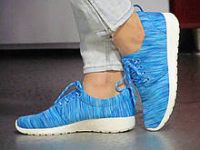 Кросівки жіночі Блакитні Літні спортивні 36-23 см Розпродаж "Останній розмір"