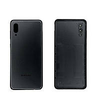 Задняя панель корпуса (крышка аккумулятора) Samsung A02s A025 Black оригинал