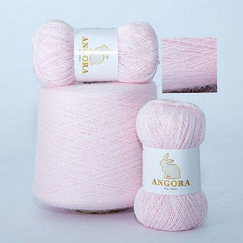 Angora 30% колір №17 Світло-рожевий