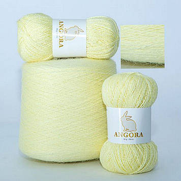 Angora 30% колір №07 Світло-жовтий