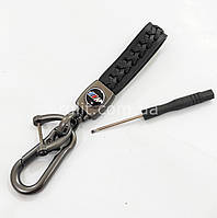 Брелок для ключей BMW M БМВ плетеный с карабином Брелок для автомобильных ключей 3