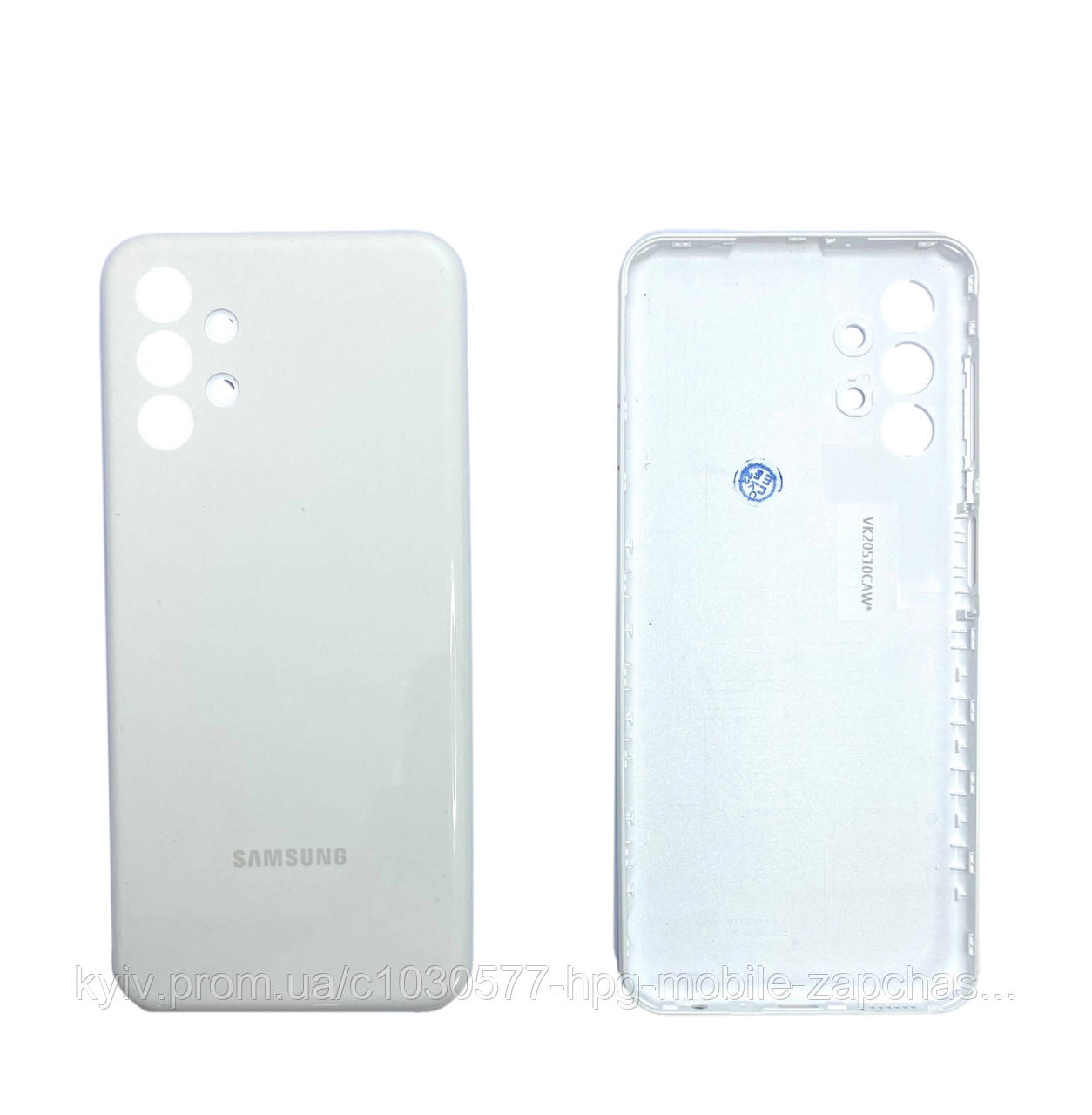 Задня панель корпусу (кришка акумулятора) Samsung A13 A135 White оригінал, фото 1