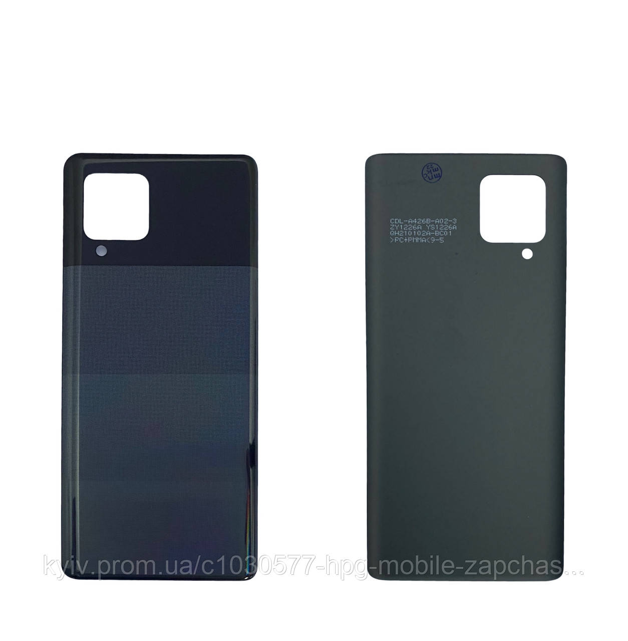 Задня панель корпусу (кришка акумулятора) Samsung A42 A426 Black оригінал, фото 1