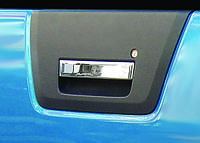 Накладки дверных ручек Nissan Navara 2005-2014 на заднюю ручку на ручки дверей авто 3