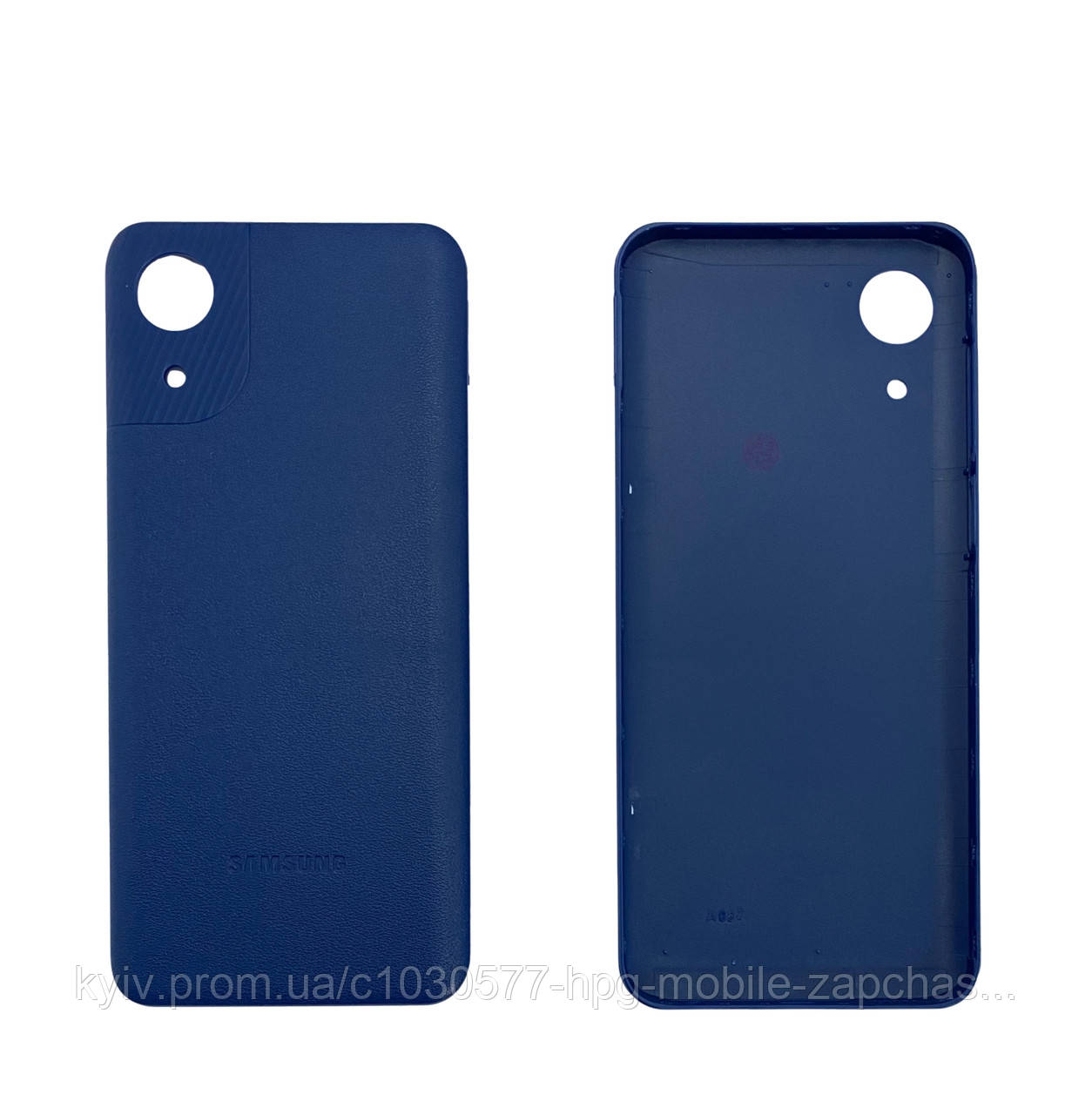 Задня панель корпусу (кришка акумулятора) Samsung A03 Core A032 Blue оригінал, фото 1