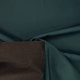 Президент дюспо капа смарагд, зелений. Плащівка меморі на трикотажі, на основі, на інтерлоку, джердан, фото 3