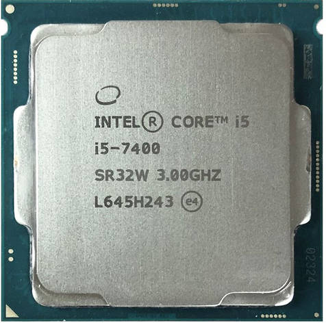 Процесор Intel Core i5-7400 3.0-3.5GHz LGA1151 SR32W 65W Intel HD Graphics 630 бв, фото 1