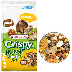 Versele-Laga Crispy Muesli Hamster ВЕРСЕЛЕ-ЛАГА КРІСПІ МЮСЛІ ХОМ`ЯК корм для хом`яків, щурів, мишей, піщанок