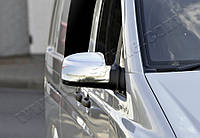 Накладки на зеркала Mercedes Vito W639 FL 2010- без повторителя Abs хром. 2шт Автомобильные декоративные 3