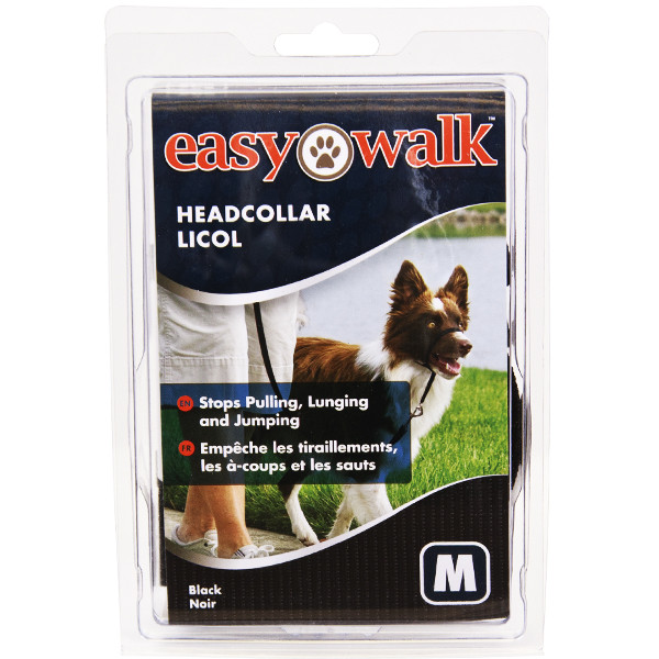 Premier ЛЕГКА ПРОГУЛЯНКА (Easy Walk) тренувальний ошийник для собак, середній, чорний, фото 1