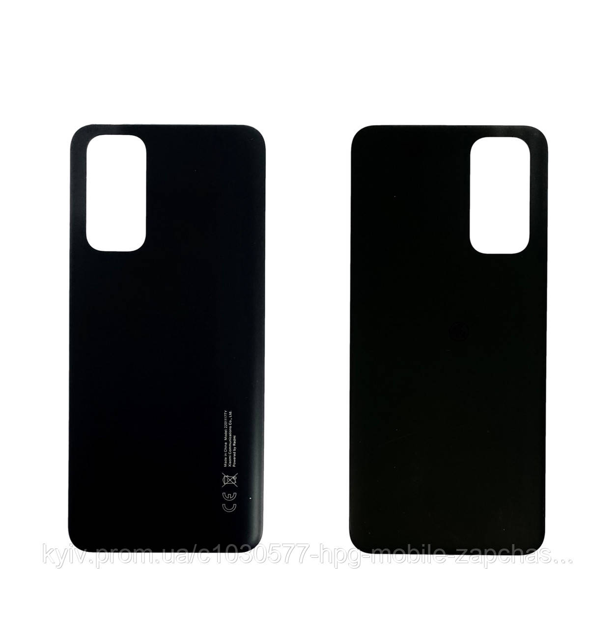 Задня панель корпусу (кришка акумулятора) Xiaomi Redmi Note 11 / Redmi Note 11S Graphite Gray оригінал, фото 1